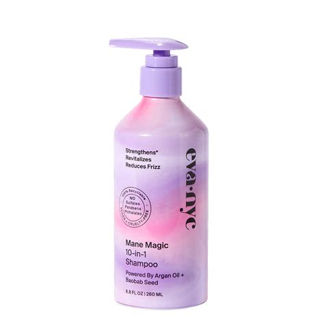 The benefits of using a 10 in 1 shampoo like Eva NYC Mane Magic